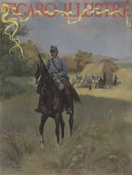 Vorhut. Titelbild von Le Figaro Illustre, März 1896