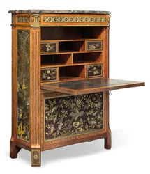 Louis XVI Sekretär à Abbatant, spätes 18. Jahrhundert