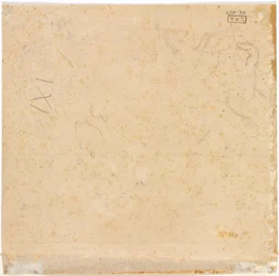 Skizze einer Hand (verso)