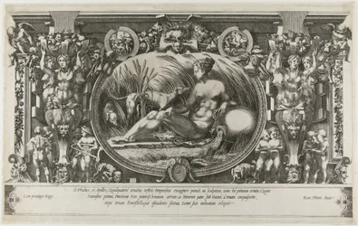 Die Nymphe von Fontainebleau, 1554