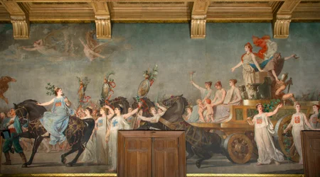 Fresko „Der Triumph der Republik“