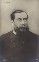 Leo Delibes, französischer Komponist (1836-1891)