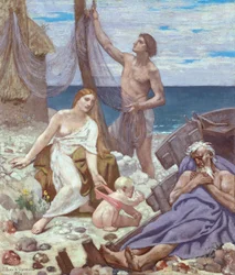 Die Familie des Fischers, 1887