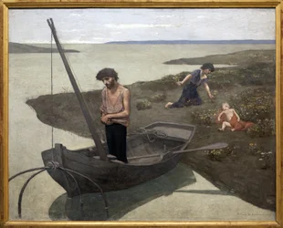 Der arme Fischer, Gemälde von Pierre Puvis de Chavannes (1824-1898). Fotografie, KIM Youngtae, Paris, Musée d