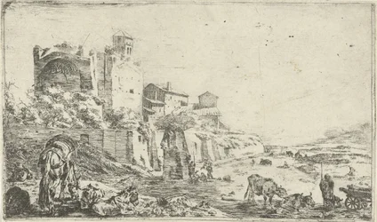 Ruinen des Tempels der Venus und Roma