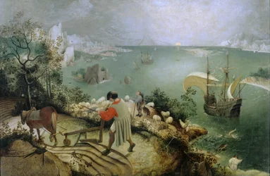 Landschaft mit dem Sturz des Ikarus