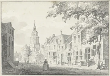 Dorfstraße in Buren