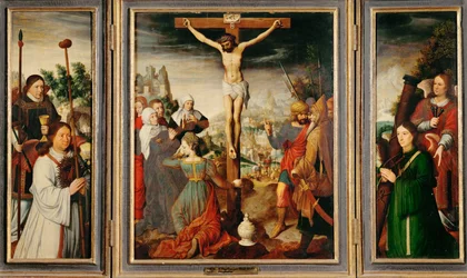 Triptychon der Kreuzigung