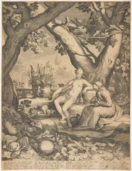 Vertumnus und Pomona