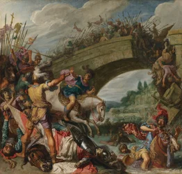 Schlacht zwischen Konstantin und Maxentius
