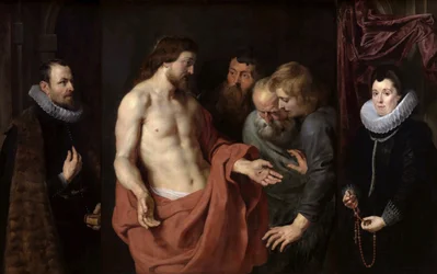 Der ungläubige Thomas (Rockox-Triptychon), zwischen 1613 und 1615