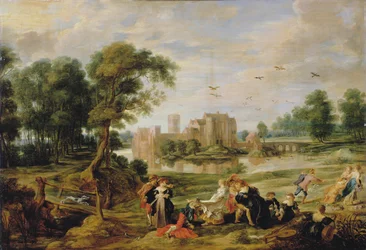 Der Schlosspark in Ekeren