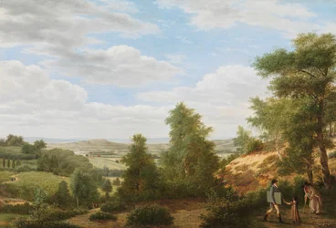 Ansicht des Tals von Montmorency bei Saint-Leu-la-Forêt