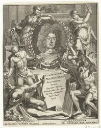 Titelpagina des Europischen Mercurius, 1705