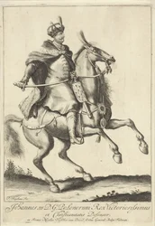 Reiterporträt von König Jan III. Sobieski von Polen