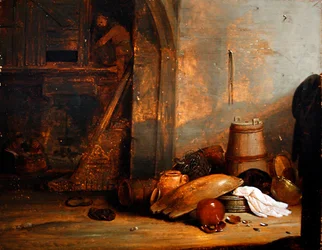 Ein Bauerninterieur