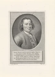 Porträt des Komponisten Anton Wilhelm Solnitz 1708-1752, um 1750