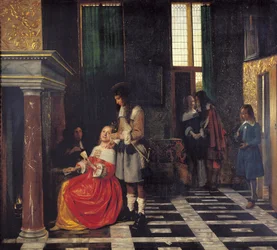 Die Kartenspieler, ca. 1663-65