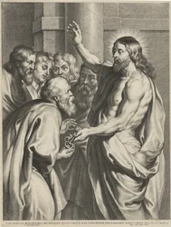 Christus übergibt Petrus die Schlüssel