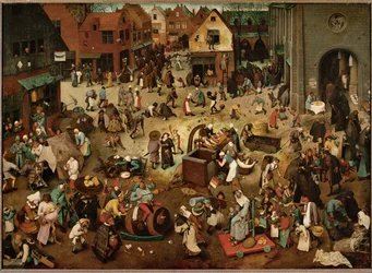 Kampf zwischen Karneval und Fastenzeit