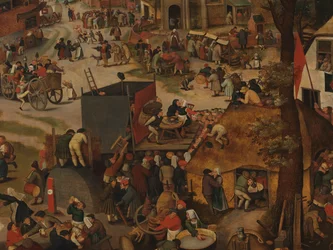 Dorffest mit Theatervorstellung und Prozession zu Ehren von St. Hubert und St. Antonius