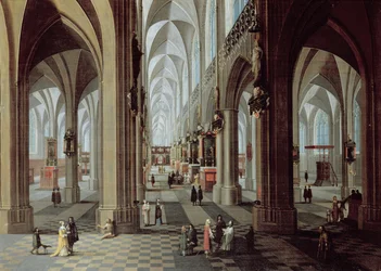 Innenraum der Kathedrale von Antwerpen