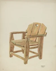 Stuhl, um 1938