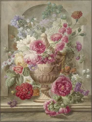 Vase mit Blumen