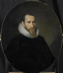 Porträt von Joost van Coulster, Direktor der Rotterdamer Kammer der Niederländischen Ostindien-Kompanie, gewählt 1630