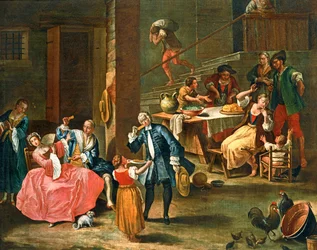 Das Picknick auf dem Land