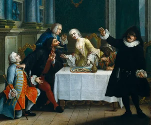 Der Imbiss mit den Masken