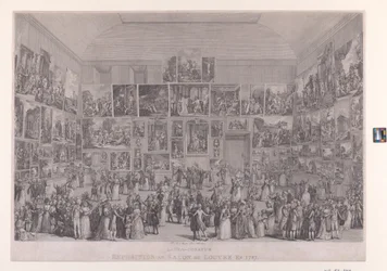 Ausstellung im Salon du Louvre 1787