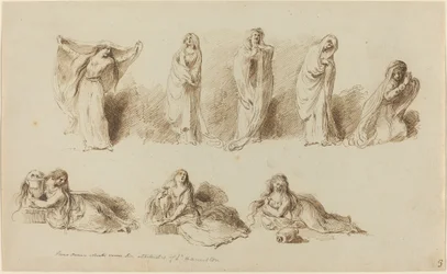 Die Haltungen von Lady Hamilton