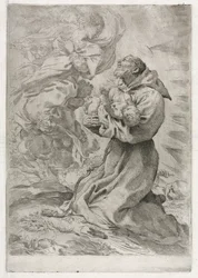 Die Vision des hl. Franz von Assisi