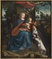 Madonna mit Kind und St. Peter Martyr