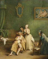 Das Kitzeln, ca. 1755