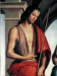 Detail von St. Johannes dem Täufer