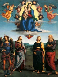 Madonna in Herrlichkeit, ca. 1500-1501