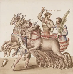 Ms Gen 1496 Platte CXIII Gladiatoren
