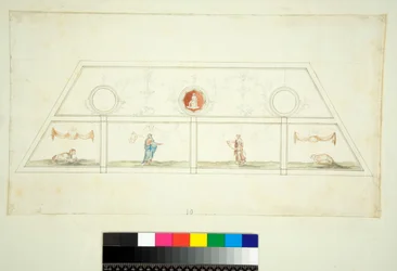 Gewölbe der Villa Madama