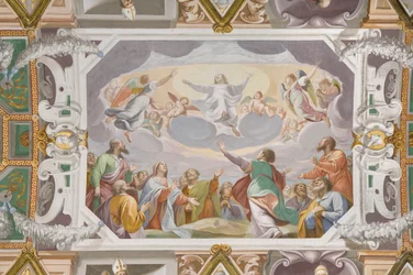 Gewölbe mit Fresken