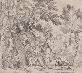 Venus gibt Aeneas Waffen, ca. 1638-40