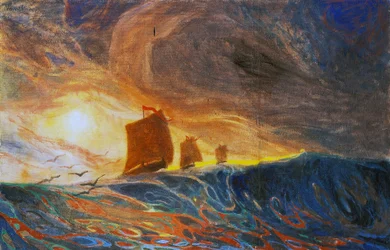 Marina und Möwen
