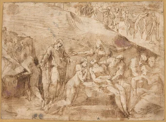 Die Beweinung Christi (recto und verso)