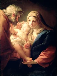 Die Heilige Familie, 1740er Jahre