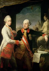Kaiser Joseph II. und der Großherzog Leopold der Toskana
