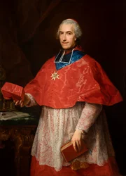 Porträt von Kardinal Jean-François Joseph de Rochechouart