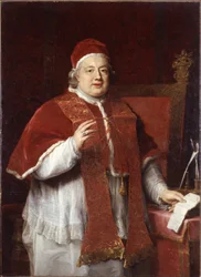 Porträt von Papst Clemens XIII.