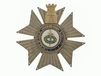 Abzeichen, Orden des Turms und des Schwertes, Portugal, General Sir Galbraith Lowry Cole