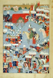 Johann II. (1455-95) König von Portugal, aus dem Buch von Johann II., bekannt als das Buch der Mitglieder des Ordens von Santiago